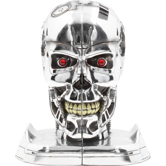 Nemesis Now Terminator 2 Sujetalibros Cabeza Robótica
