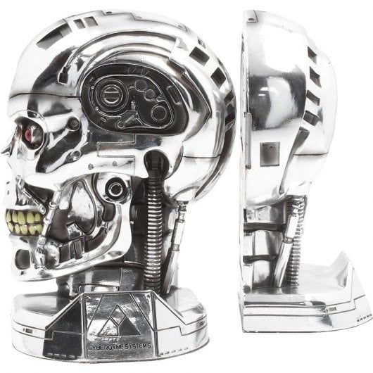 Nemesis Now Terminator 2 Sujetalibros Cabeza Robótica