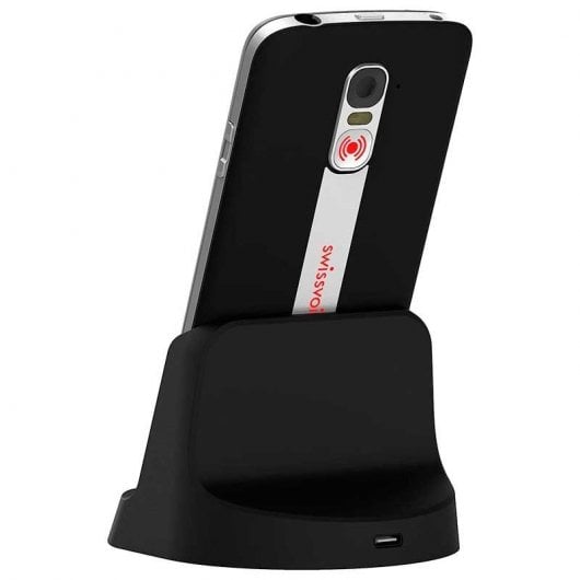 Smartphone Swissvoice S510-C para idosos 2GB/16 GB preto