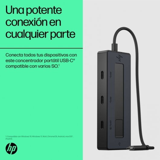 HP Concentrador Multipuerto USB-C 4K