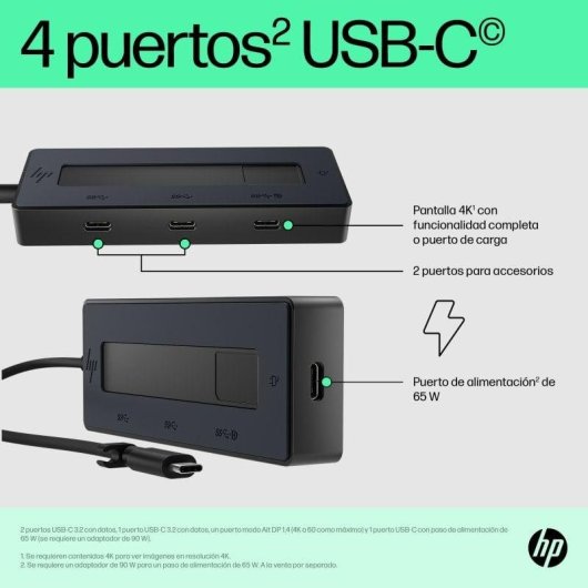 HP USB-C 4K Multi-Port-Dock