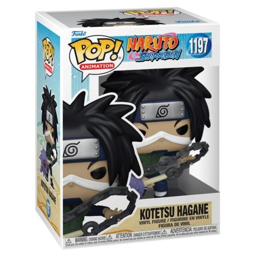 Funko Pop Naruto Shippuden Kotetsu Hagane con Arma