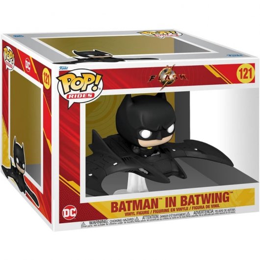 Funko Pop Rides Super Deluxe DC Comics The Flash: Batman en Batwing