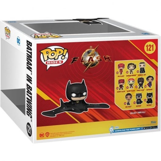 Funko Pop Rides Super Deluxe DC Comics The Flash: Batman en Batwing