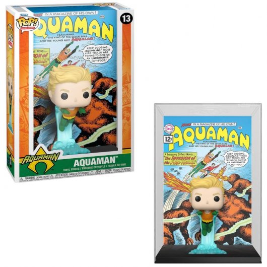 Copertina del fumetto Funko Pop DC Comics Aquaman