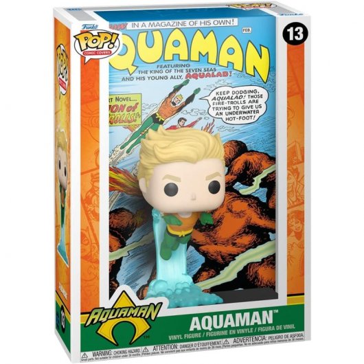 Copertina del fumetto Funko Pop DC Comics Aquaman
