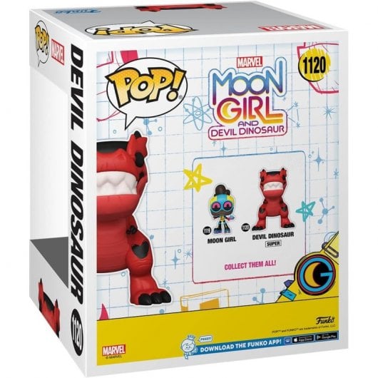 Funko Pop Marvel Super Moon Girl and Devil Dinosaur Dinosaurio Diablo