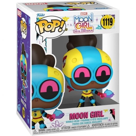 Funko Pop Marvel Super Moon Girl und Teufelsdinosaurier Moon Girl