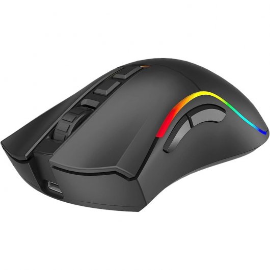 Phoenix Void Elite Rato Gaming Semi Fios RGB 19000 DPI Nero