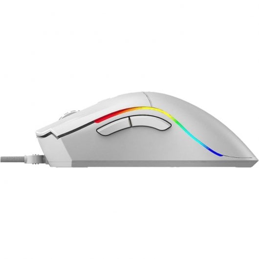 Mouse da gioco USB Phoenix Void 12000 DPI Bianco