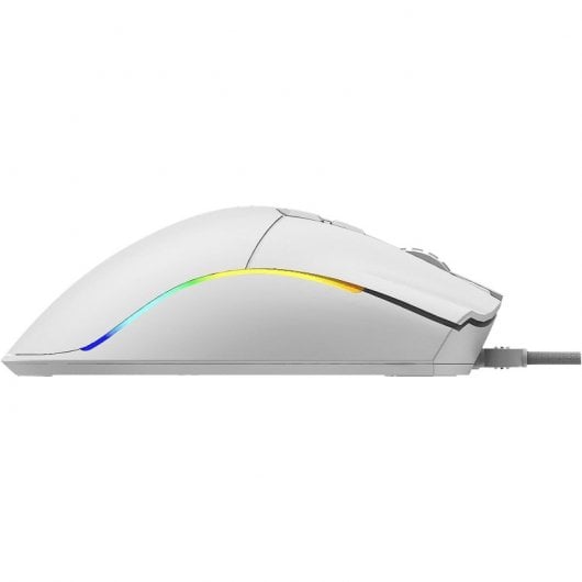 Mouse da gioco USB Phoenix Void 12000 DPI Bianco