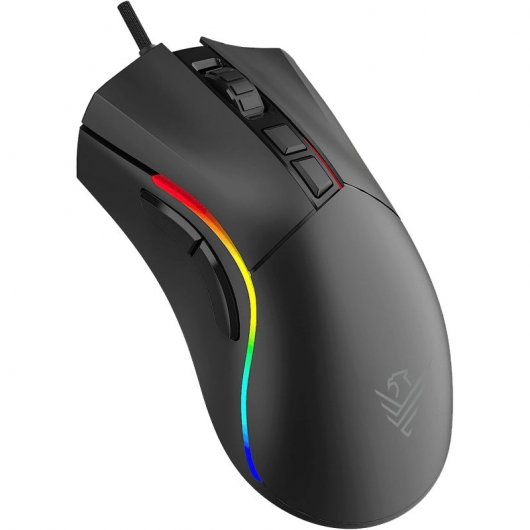 Mouse da gioco USB Phoenix Void 12000 DPI Nero