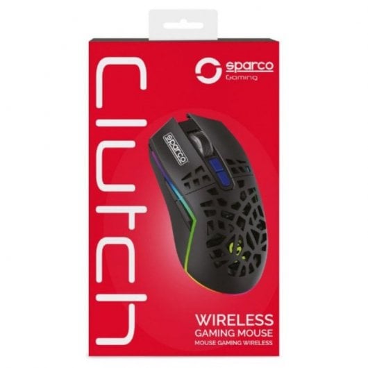 Mouse da gioco wireless Sparco Clutch RGB 4800 DPI