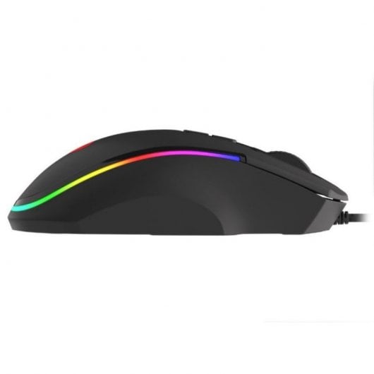 Genesis Krypton 700 G2 Raton Óptico Gaming RGB 8000DPI Negro
