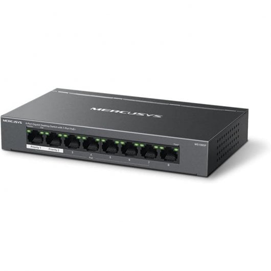 Switch Gigabit Ethernet Mercusys MS108GP 8 porte PoE