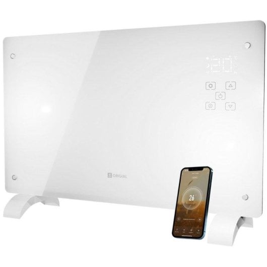 Radiador Elétrico Origial CRYSTALWAVE ORIHEAT2000W 2000W Wifi LCD IP24 Parede ou Chão