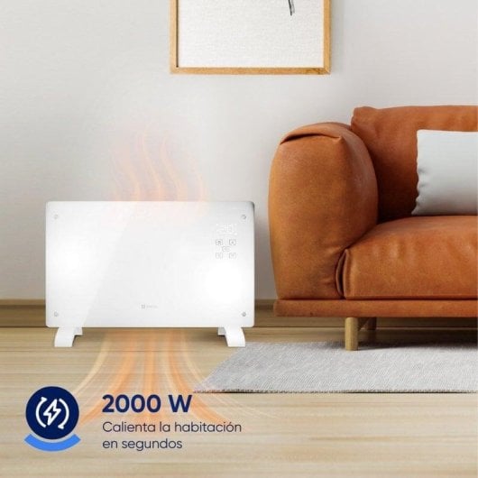 Radiador Elétrico Origial CRYSTALWAVE ORIHEAT2000W 2000W Wifi LCD IP24 Parede ou Chão