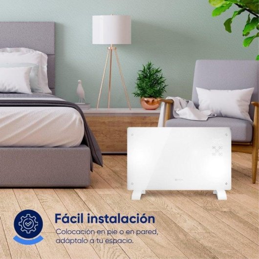 Radiador Elétrico Origial CRYSTALWAVE ORIHEAT2000W 2000W Wifi LCD IP24 Parede ou Chão