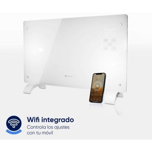 Radiador Elétrico Origial CRYSTALWAVE ORIHEAT2000W 2000W Wifi LCD IP24 Parede ou Chão