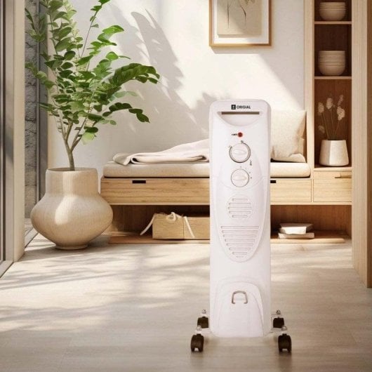 Radiateur à Huile Origial EASYWARM ORIOIL2000W 2000W 9 Éléments Transport Facile Sécurité