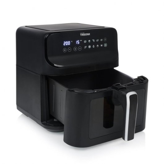 Tristar FR-9037 friteuse Unique 6,2 L Autonome 1350 W Friteuse d’air chaud Noir