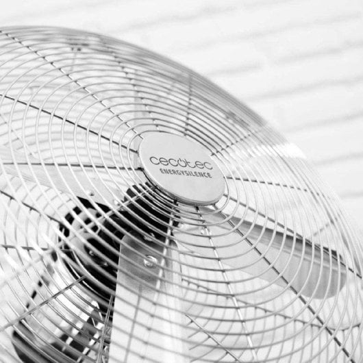 Ventilateur Cecotec EnergySilence 620 Retrostyle 50W 16" chrome oscillant 4 pales