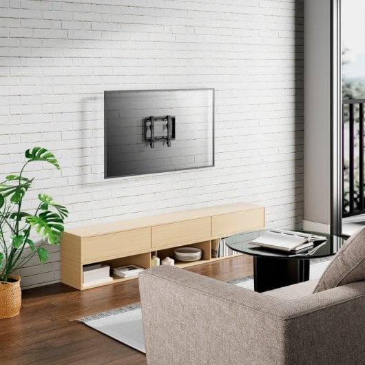 AISENS WT42F-157 support pour téléviseur 106,7 cm (42") Noir
