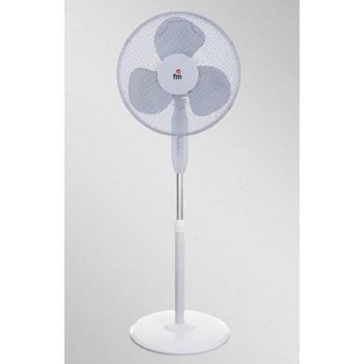 Ventoinha de Pé FM Calefacción VP-40 45W 40cm 3 Velocidades Cabeça Oscilante Altura Regulável