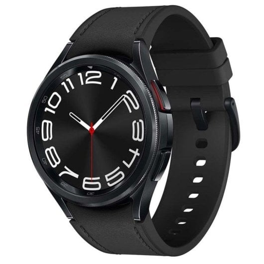 Samsung Galaxy Watch6 Classic Bluetooth NFC GPS 43mm AMOLED Preto Resistência Água 5ATM+IP68