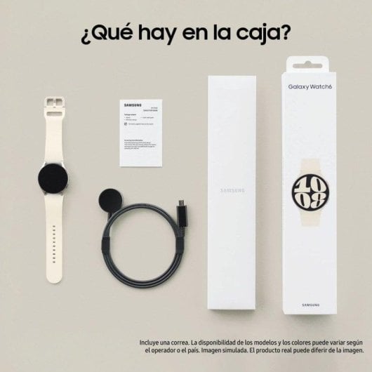 Samsung Galaxy Watch6 LTE NFC GPS 40mm AMOLED Oro Resistenza Acqua 5ATM+IP68