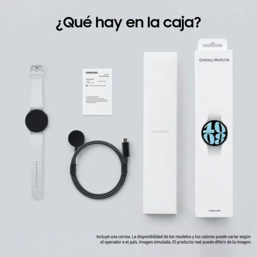 Samsung Galaxy Watch6 LTE 44mm Plata