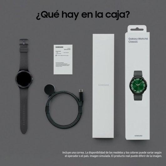 Samsung Galaxy Watch6 Classic LTE 47 mm Noir