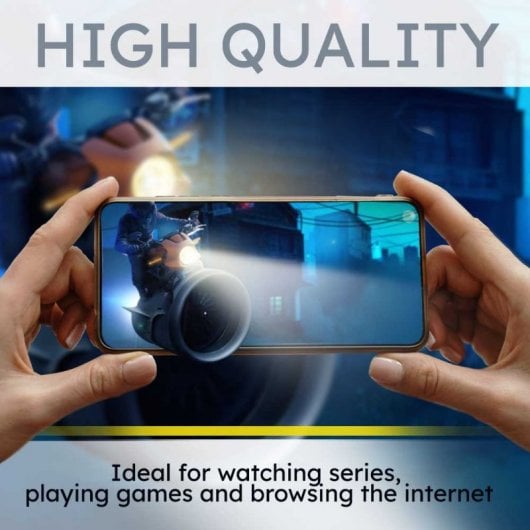 OcioDual Premium Displayschutzfolie aus gehärtetem Glas für Xiaomi Redmi Note 12 Pro Plus / Redmi Redmi Note 12 Pro Plus / Redmi Note 12 Pro