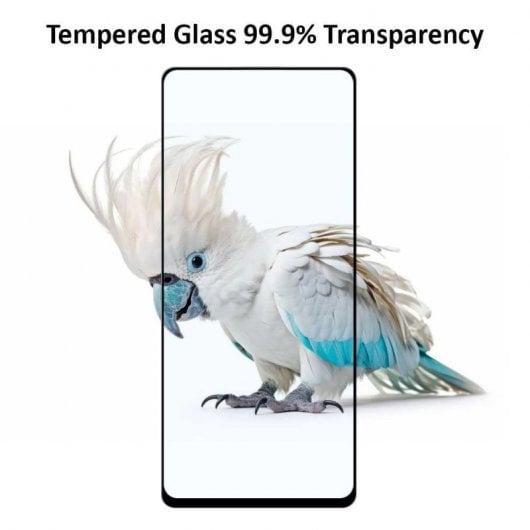OcioDual Protector de Pantalla Cristal Templado Premium 9D Borde Negro para Iphone 14 Pro Max
