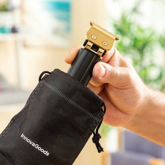 InnovaGoods Triher Aparador de Cabelo Profissional Recarregável com Acessórios