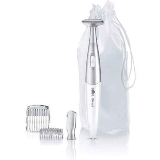 Damenrasierer Braun Silk-épil FG 1100 Silber Präzisionstrimmer