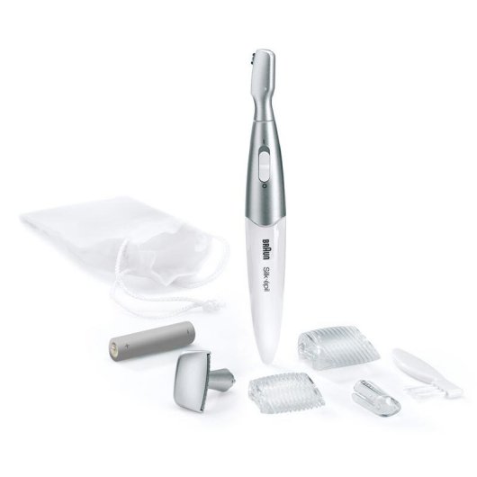 Damenrasierer Braun Silk-épil FG 1100 Silber Präzisionstrimmer