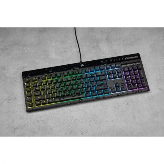 Corsair K55 RGB PRO clavier USB AZERTY Français Noir