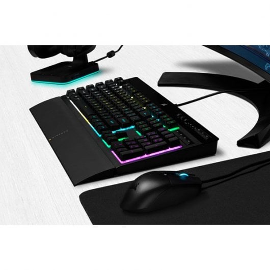 Corsair K55 RGB PRO clavier USB AZERTY Français Noir