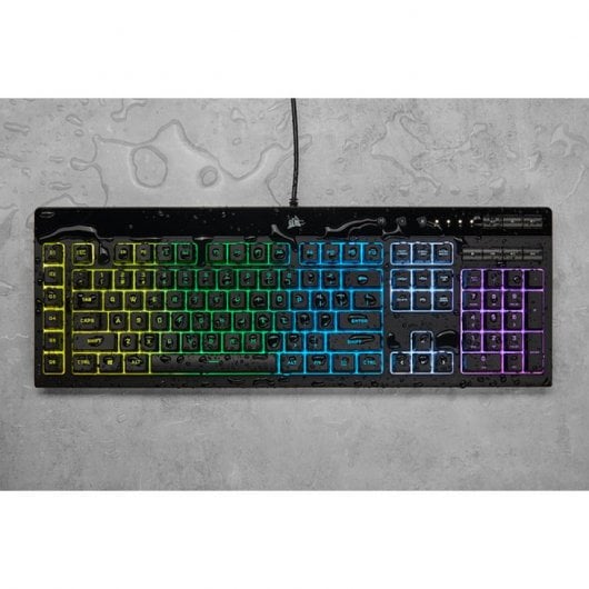 Corsair K55 RGB PRO clavier USB AZERTY Français Noir