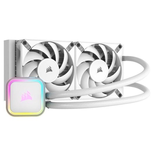 Corsair-iCUE-H100i-RGB-ELITE-Kit-de-Refrigeración-Líquida-240mm-Blanca