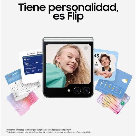 Samsung Galaxy Z Flip5 5G 8GB 512GB 6.7" Menta + Cargador 25W