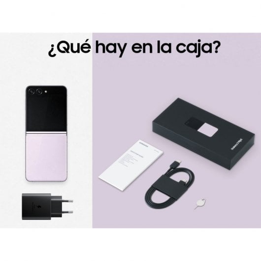Samsung Galaxy Z Flip5 8/512 GB Lavanda + Caricatore da muro 25 W