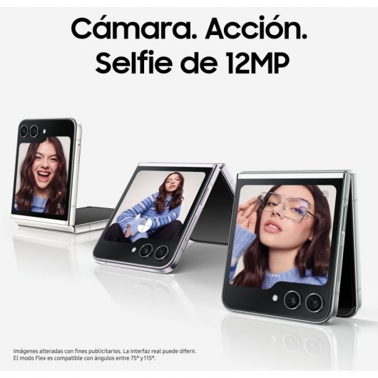 Samsung Galaxy Z Flip5 8/512GB Crema + Cargador de Pared 25W Reacondicionado