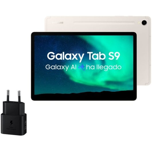 Samsung Galaxy Tab S9 WiFi 8/128GB Beige + Caricabatterie