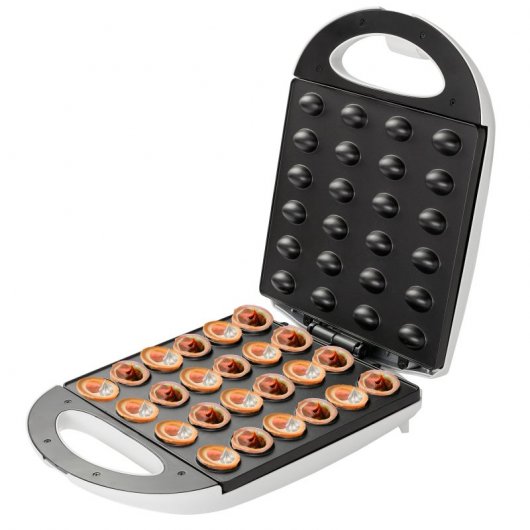 Adler AD 3039 Hornillo Eléctrico para 24 Galletas Forma Nuez