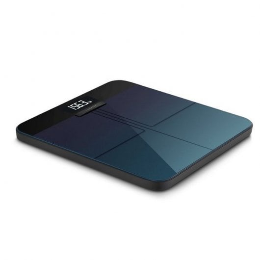 Amazfit Smart Scale Quadrato Blu marino, Porpora Bilancia pesapersone elettronica