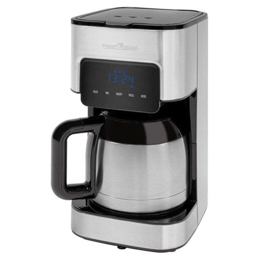 Cafetiere Goutte à goutte ProfiCook KA 1191 1,2L programmable inox 900W thermos