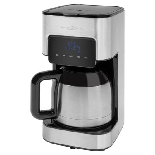 Cafetiere Goutte à goutte ProfiCook KA 1191 1,2L programmable inox 900W thermos