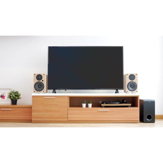 Vulkkano SUB6 Caisson de basses à surveillance active Bluetooth 60W Noir